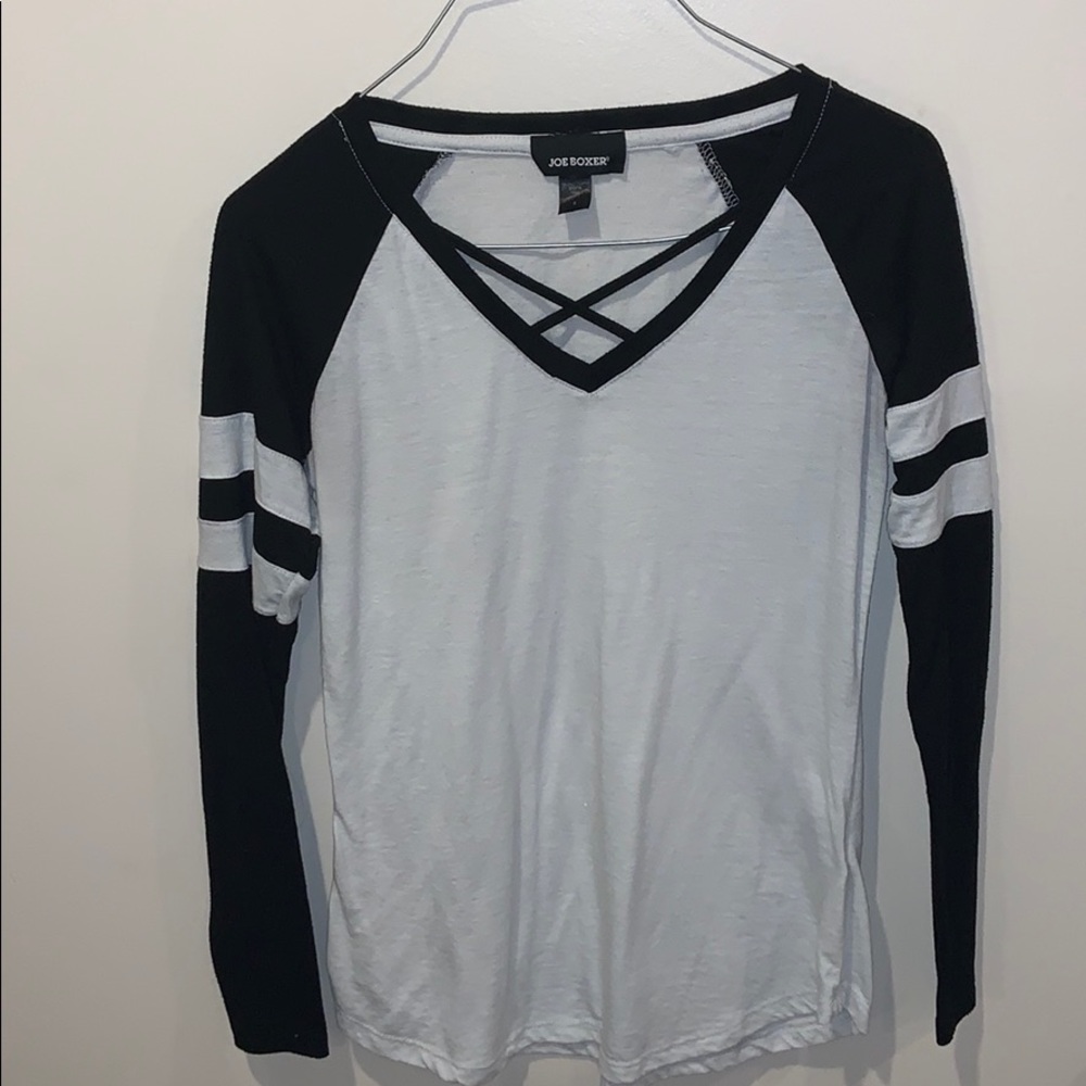 Joe Boxer Small Black & White Long Sleeve